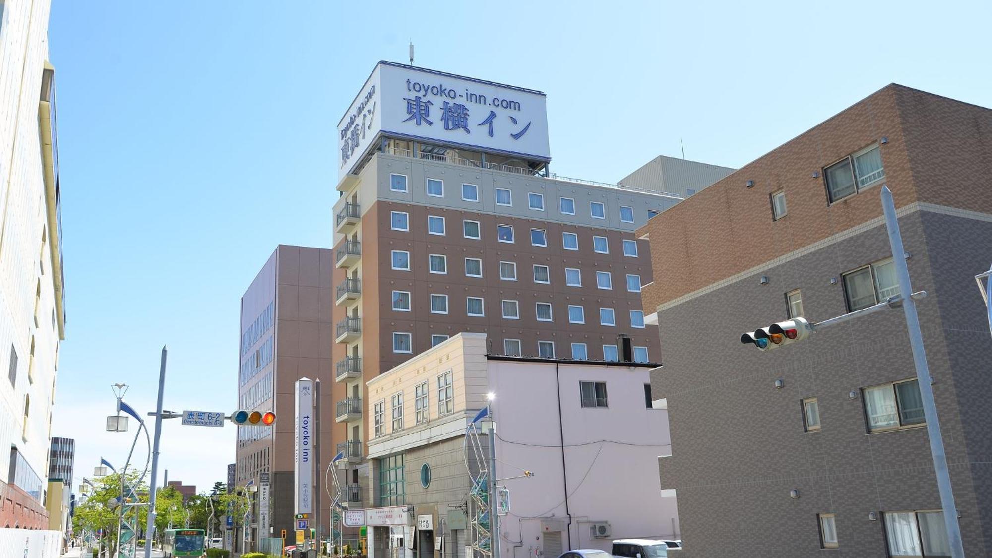 Toyoko Inn Hokkaido Tomakomai Ekimae Exteriör bild
