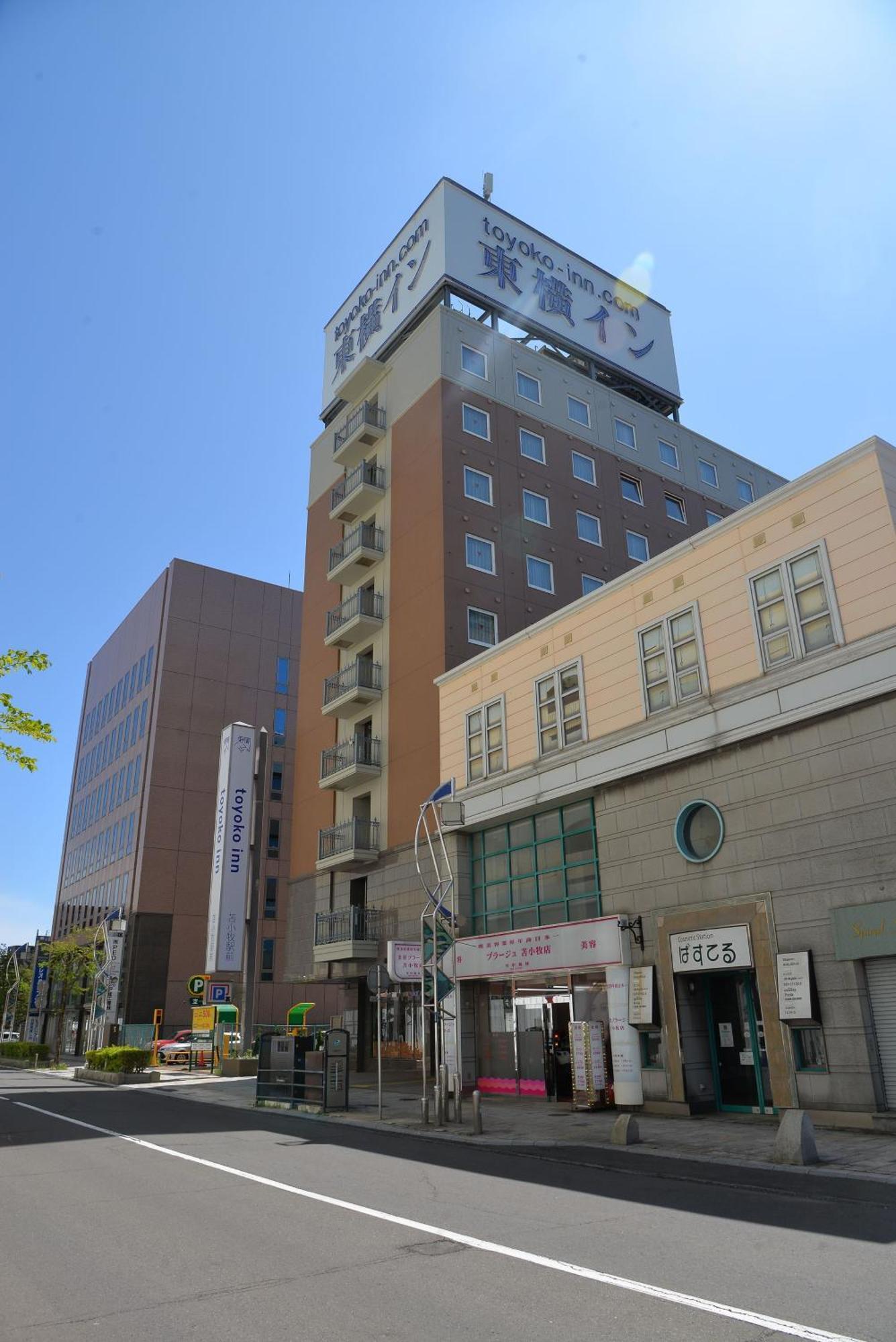 Toyoko Inn Hokkaido Tomakomai Ekimae Exteriör bild