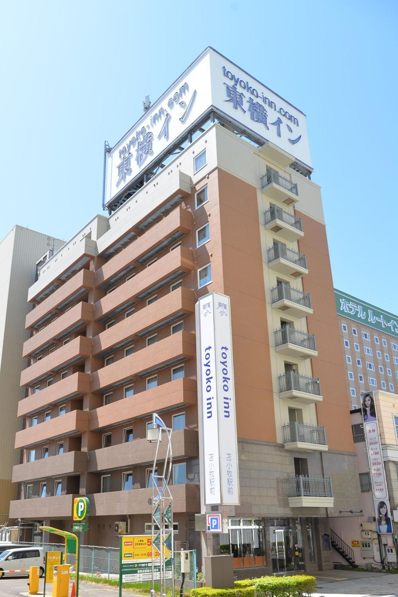 Toyoko Inn Hokkaido Tomakomai Ekimae Exteriör bild